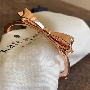Kate Spade Rose Gold Bow Bracelet